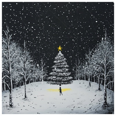 Tapisserie murale de Noël - décoration murale des Fêtes