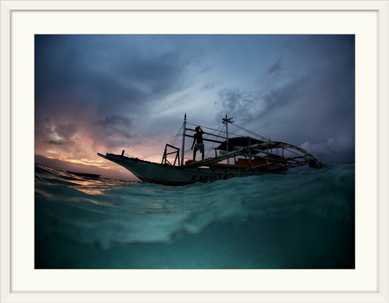 «Night Ride» de Straub par Andrey Narchuk, reproduction de photo, H 44 po x l 60 po x P 1,5 po, Toile