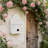 Shabby Vintage Mailboxes Wall Mounted in Birdhouse Style for Porch Garden Decoration,Wedding Card Box Decor
