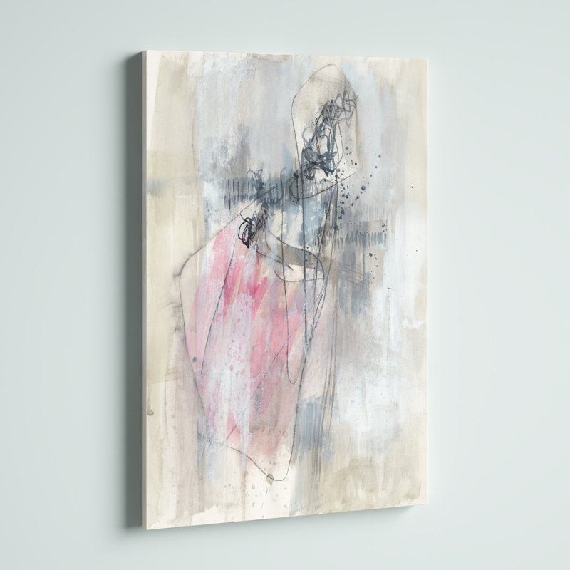 Eleesha " Holding Time II ", 48" H x 36" W x 1" D, Wrapped Canvas
