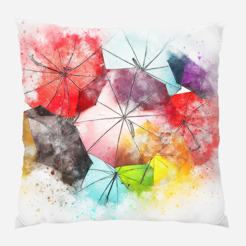 Coussin de parasol Borgen, Microsuède, Intérieur