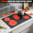 Karinear 30" Black Electric 5 Burner Cooktop