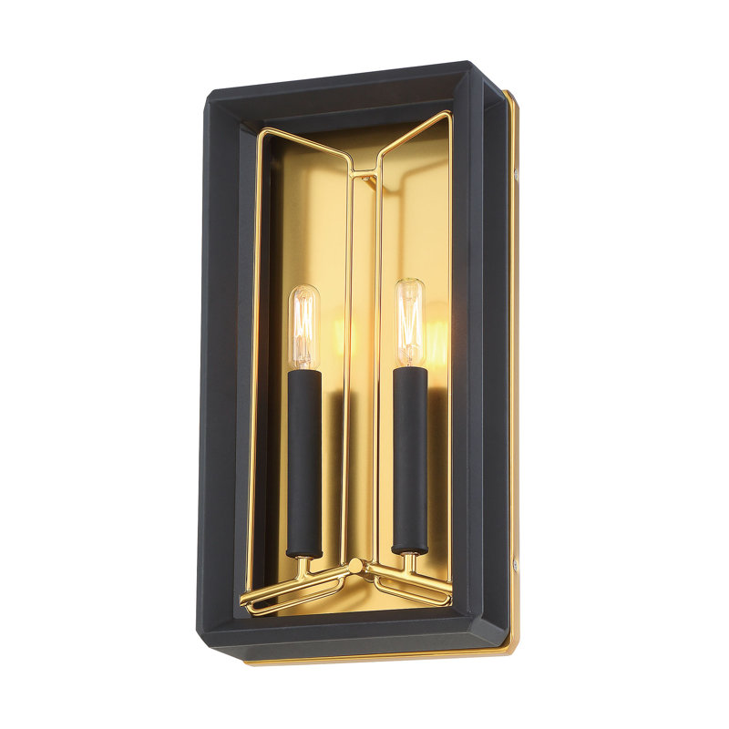 Steel Flush Mounted Sconce