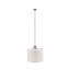 Luminaire suspendu en métal avec abat-jour tambour
