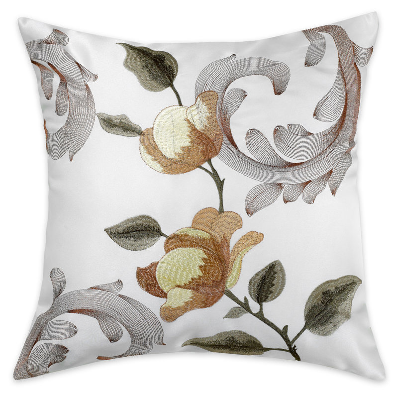 Royal Embroidered Reversible Pillow Cover, Pillow Cover