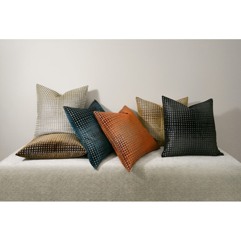 Success Square Pillow Cover & Insert, Square 20", Topaz