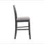 Ensemble de 2 chaises à hauteur de comptoir avec siège rembourré en lin-1517879224
