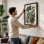 Tropical Foliage Study Botanical - Framed Print-2044277457-2044277470