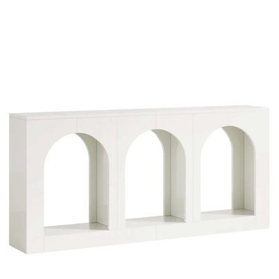 Stylish Arches End Table,Entryway Table,Stable Console Table