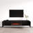 Baja 70.9" Modern TV Stand with Electric Fireplace, Matte Finish, Wall-Mounted-1524489442