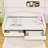 2 Drawers Upholstered Twin XL Daybed with LED Lighting-1042589566