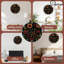 Horloge florale brillante