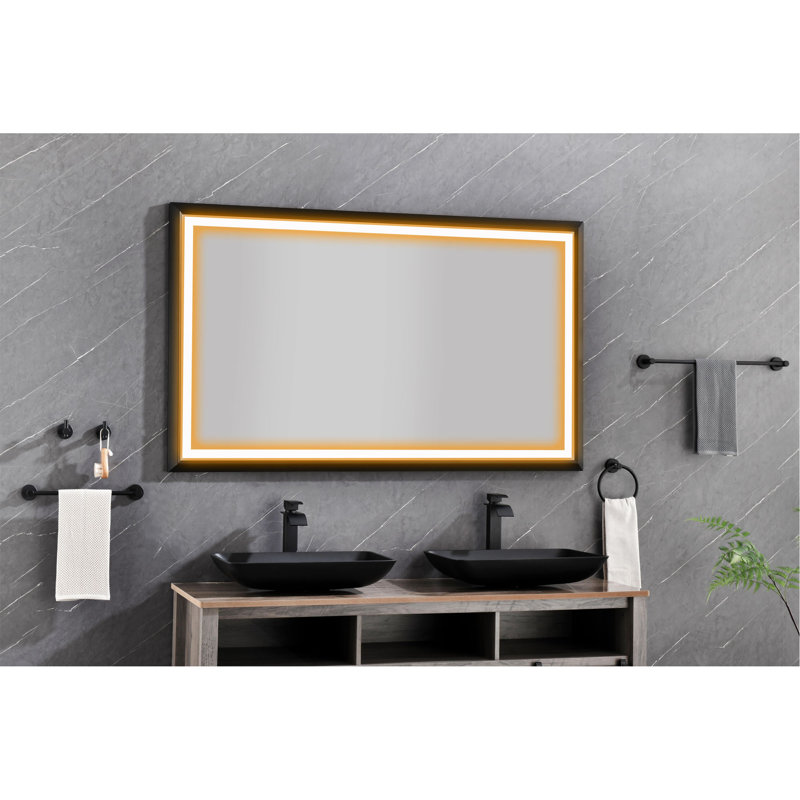 Miroir de salle de bain rectangulaire