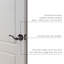 Scroll Lever Keyed Door Lever-86810686