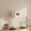 Meuble mural standard HOMEIBRO Cozy Design, en contreplaqué blanc Shaker, prêt à assembler, 38 cm (L) x 30,5 cm (P) x 30,5 cm (H).-442889277-442816242
