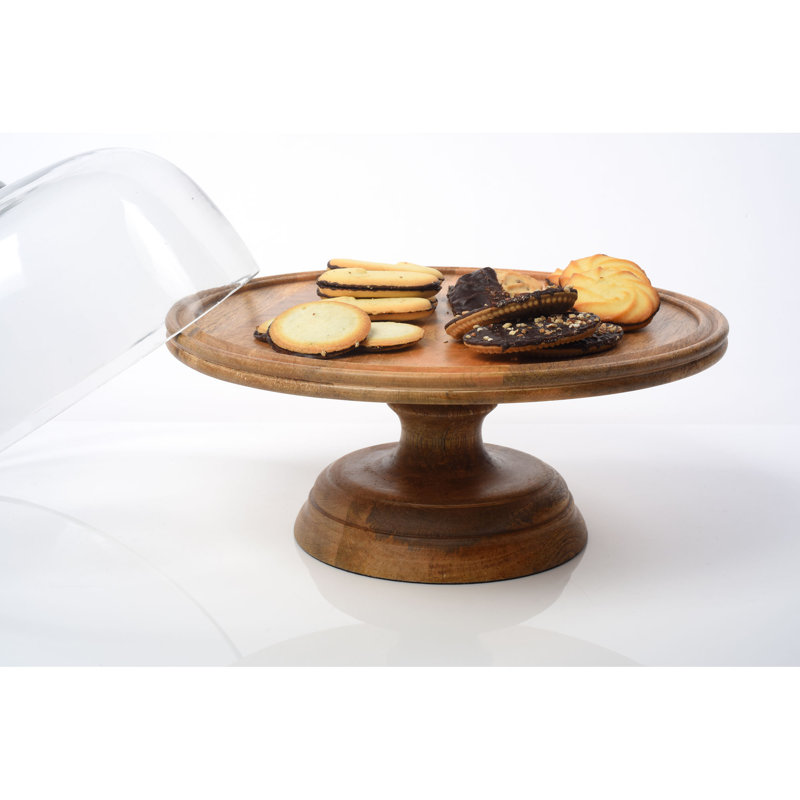 Nico Wood Cake Stand