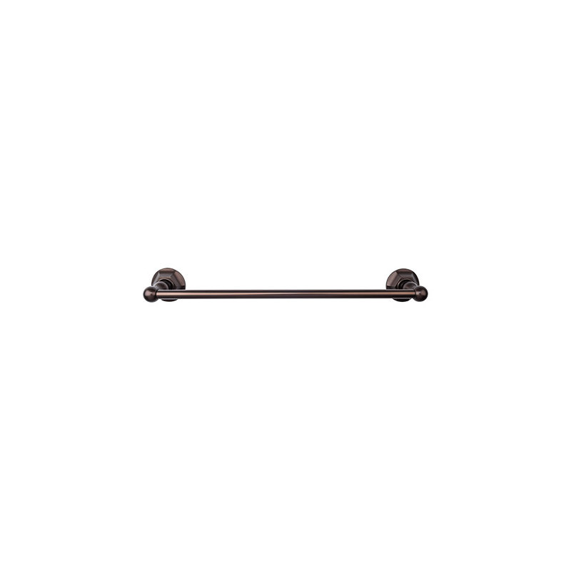 Edwardian Bath Single 20 1/2" Wall Mounted  Towel Bar, Oiled Rubbed Bronze
