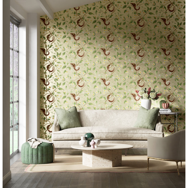 Nellie Wallpaper, Gilver/Meadow