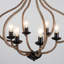 Lustre style campagnard 6 lumières-1166317247