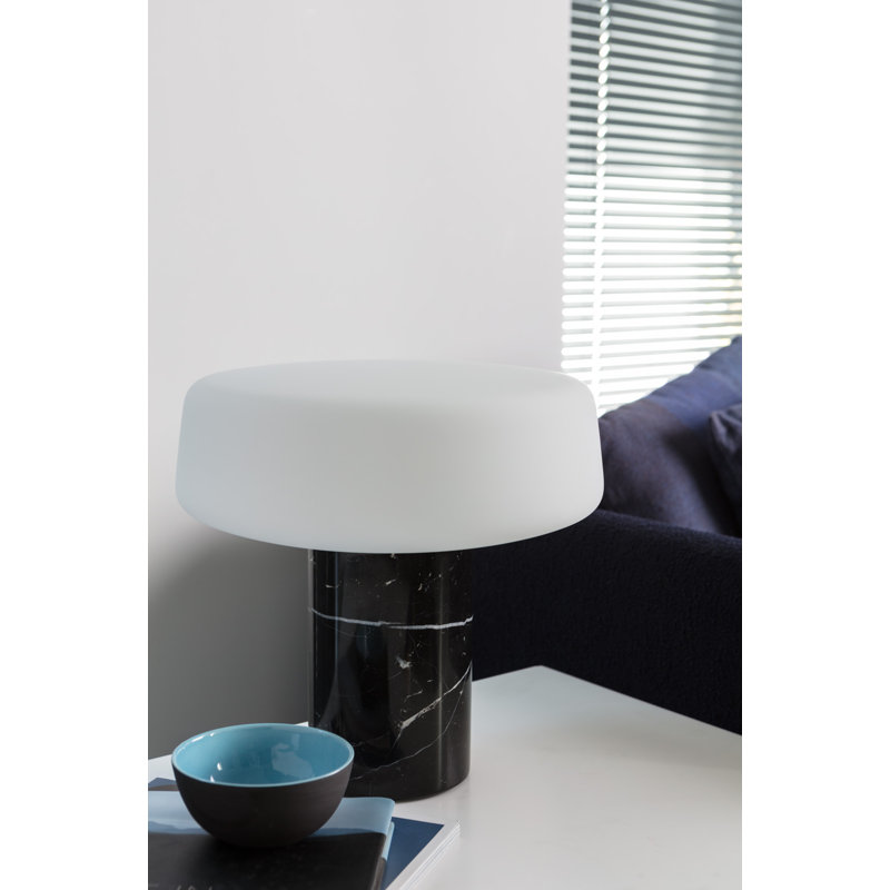 Solid LED Table Lamp, Nero Marquina, 13W