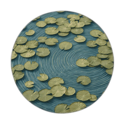 Tapis d'intérieur et d'extérieur brun Nature
