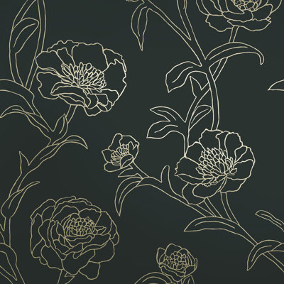 Marlee 33' L x 20.5" W Textured Peel and Stick Wallpaper Roll