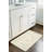 Luxurious Cream Bathmat, 23.6 x 39.4 Inches | 100% Polypropylene, 1.3 lbs/sq yd | Non-Slip Natural Latex Sole, 0.5 mm Pile & Sponge Height | Machine Washable, Perfect for Bathroom Safety & Comfort-1457494046