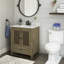Ensemble de meuble-lavabo simple 30 po Halfon