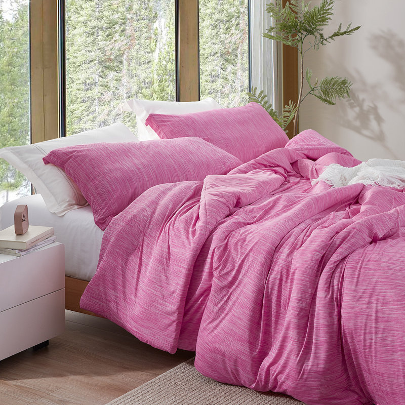 Cooling - Coma Inducer® Oversized Comforter Set - Sangria Sunset Pink, Queen Comforter + 2 Queen Shams