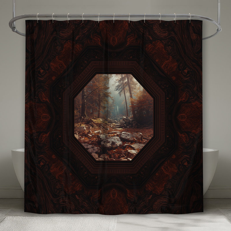 Rideaux de douche Forest, L 70 po x H 84 po