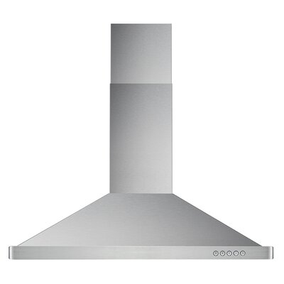 36"" 380 CFM Ductless Wall Mount Range Hood in Stainless Steel -  Cosmo, COS-63190-DL