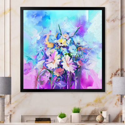 " Grunge Oil Flowers II "