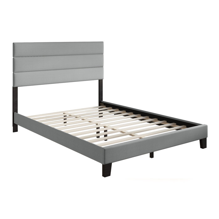 Wade Logan® Antrone Upholstered Standard Bed & Reviews | Wayfair