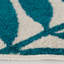 Tapis d'intérieur / extérieur à motif floral bleu / vert / orange Maddock-1250469950