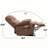 Chenille Power Lift Recliner Chair with 8-Point Vibration Massage and Lumbar Heating-106862018