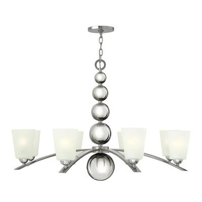Vancleave 8 - Light Shaded Chandelier