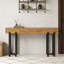 Console rustique