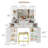Corner Makeup Vanity - 11 Hollywood Bulbs With Human Sensor Module-31061272
