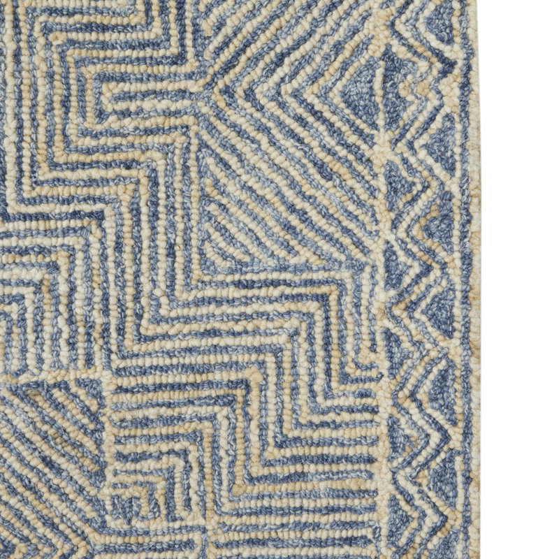 Tapis moderne en laine, Rectangle 5 pi x 8 pi