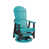 Aruba Blue Top/Black Base