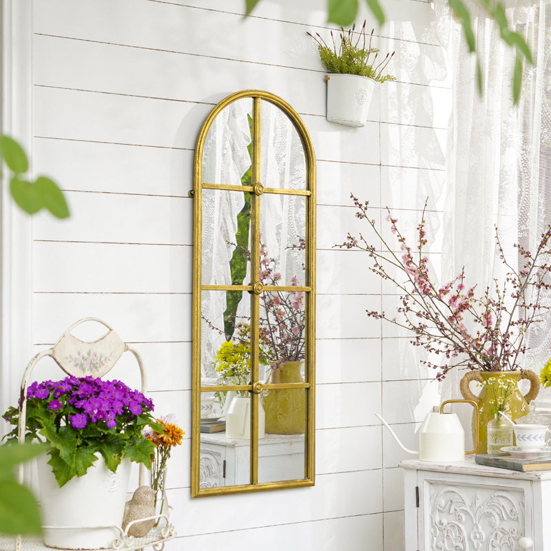 Miroir d'appoint Aubriel, Doré