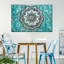 Impression sur toile symbole turquoise-1885062000