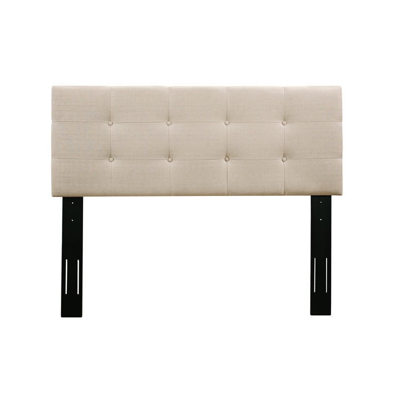 Annifer Upholstered Headboard, Queen, Beige