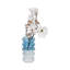 Vase en verre Stacked Ring-1843043579