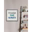 Always Flush The Toilet - Single Picture Frame Print-1356817861