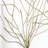 Oversized Metal Tree Wall Sculpture, Minimalist Iron Artwork, 40" Wide