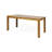 Geneus Dining Table With Slat Design Top