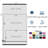 Biskoupky Bath Towels Set for Bathroom Original Turkish Cotton Soft, Absorbent and Premium 2 Bath Towels, 2 Hand Towels, 2 Washcloths-100790360