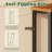 Narrow Console Table With Outlet(Rusitc Brown)