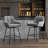 Balwant Upholstered Swivel Counter Height Bar Stool with Metal Frame (Set of 2)-984710028